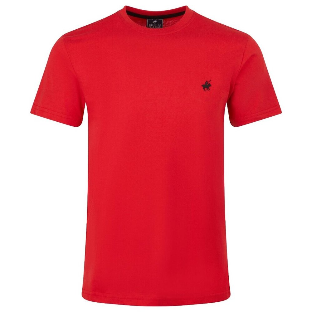 Mens Pacific Polo Club Tshirt 100% Cotton Premium Heavy Short Sleeve Solid Color